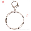 Metal Trousers Pant Chain Wallet Belt Rock Punk Jeans Keychain Silver Ring Clip Keyring HipHop Trendy Jewelry New