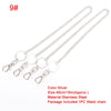 Metal Trousers Pant Chain Wallet Belt Rock Punk Jeans Keychain Silver Ring Clip Keyring HipHop Trendy Jewelry New