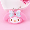 Cute Cartoon Keychain Silicone Stitch Protective Key Case Cover for Key Control Dust Cap Holder Gift Women Key Chain