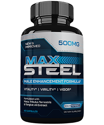 Max Steel Advanced- Male Enhancement Pills - Free Trial Bottle By Shark Tank - Limited Stock